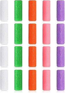 KBLJLCF Aligner Chewies Aligner Tray Seaters Aligner Seater Chewies for Aligner Trays Chompers Aligner Trays, 5 Colors (20) (BT-001)