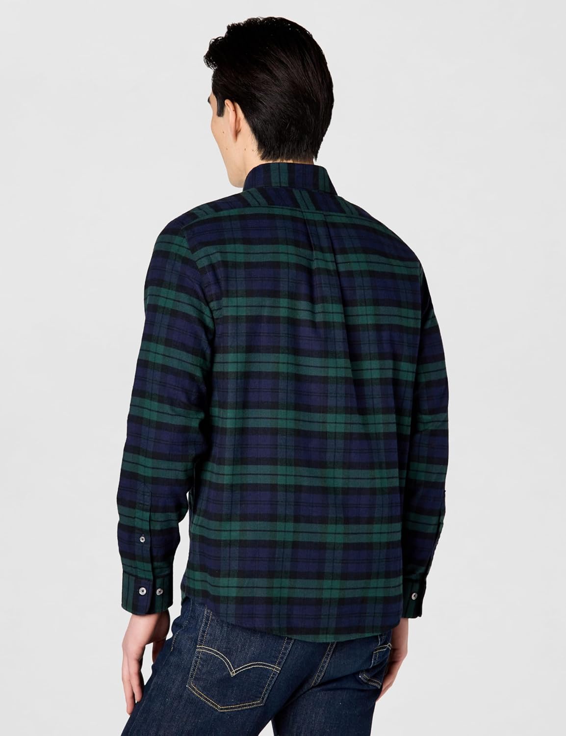 Brooks Brothers Mens Long Sleeve Flannel Shirt - Image 3