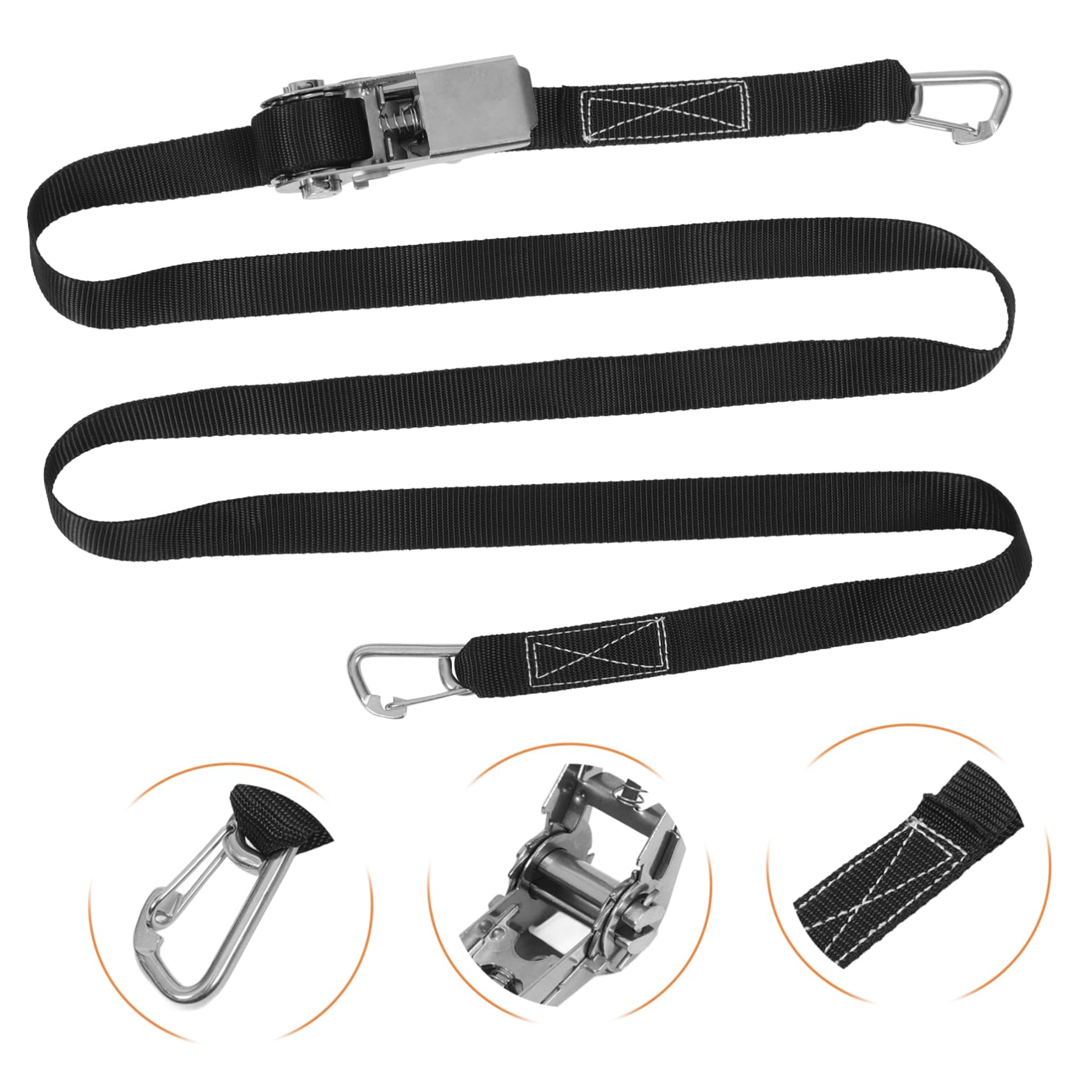 Homoyoyo Correa de Equipaje Ajustable con Hebilla, Suministros de Viaje, Correa de Conexión para Maletas, Duradera y Segura para Equipaje de Mano y Mochilas