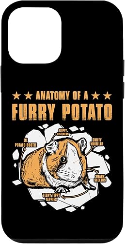 iPhone 12 Mini Anatomy of A Furry Potato Funny Guinea Pig Lover Case
