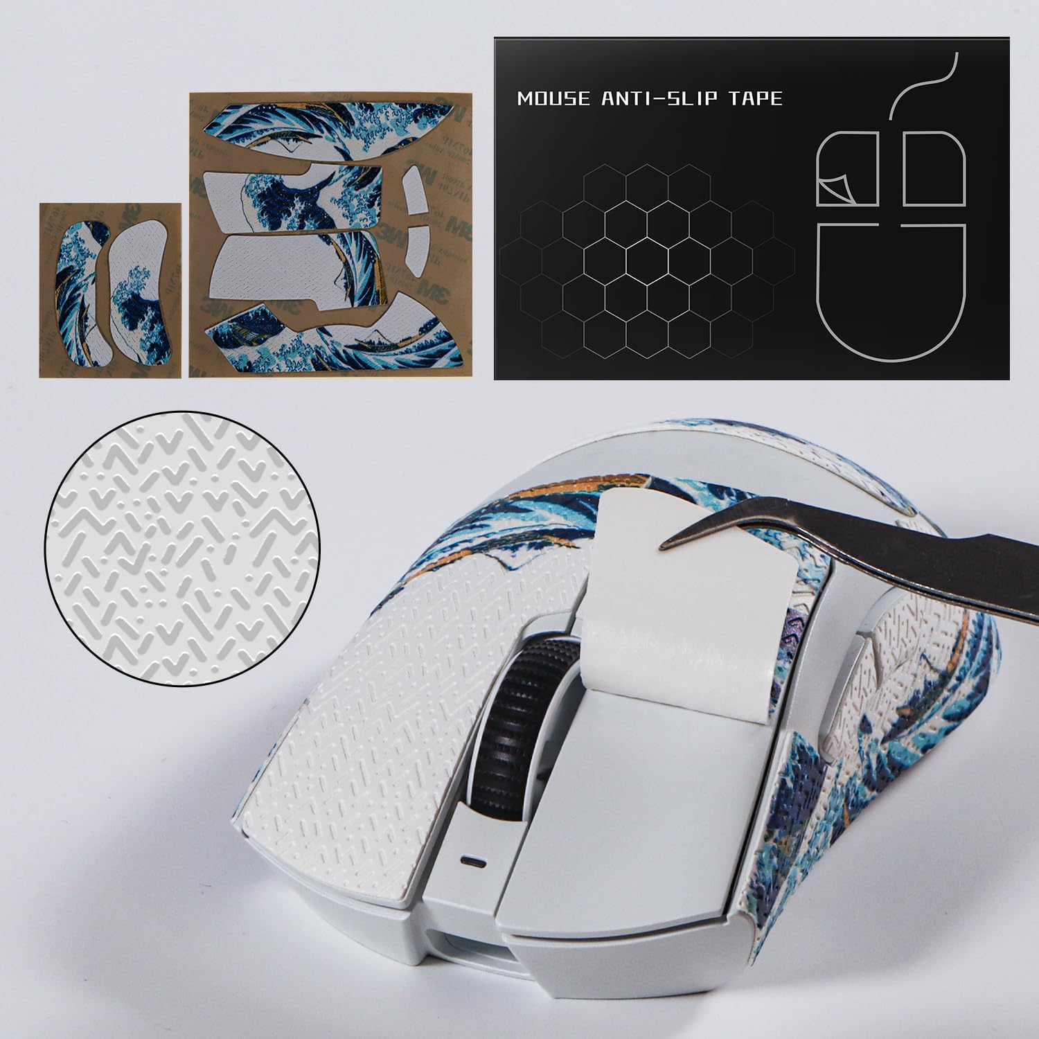 Amazon | IMMOENUC マウスグリップ テープ 適用 Deathadder V4 Pro