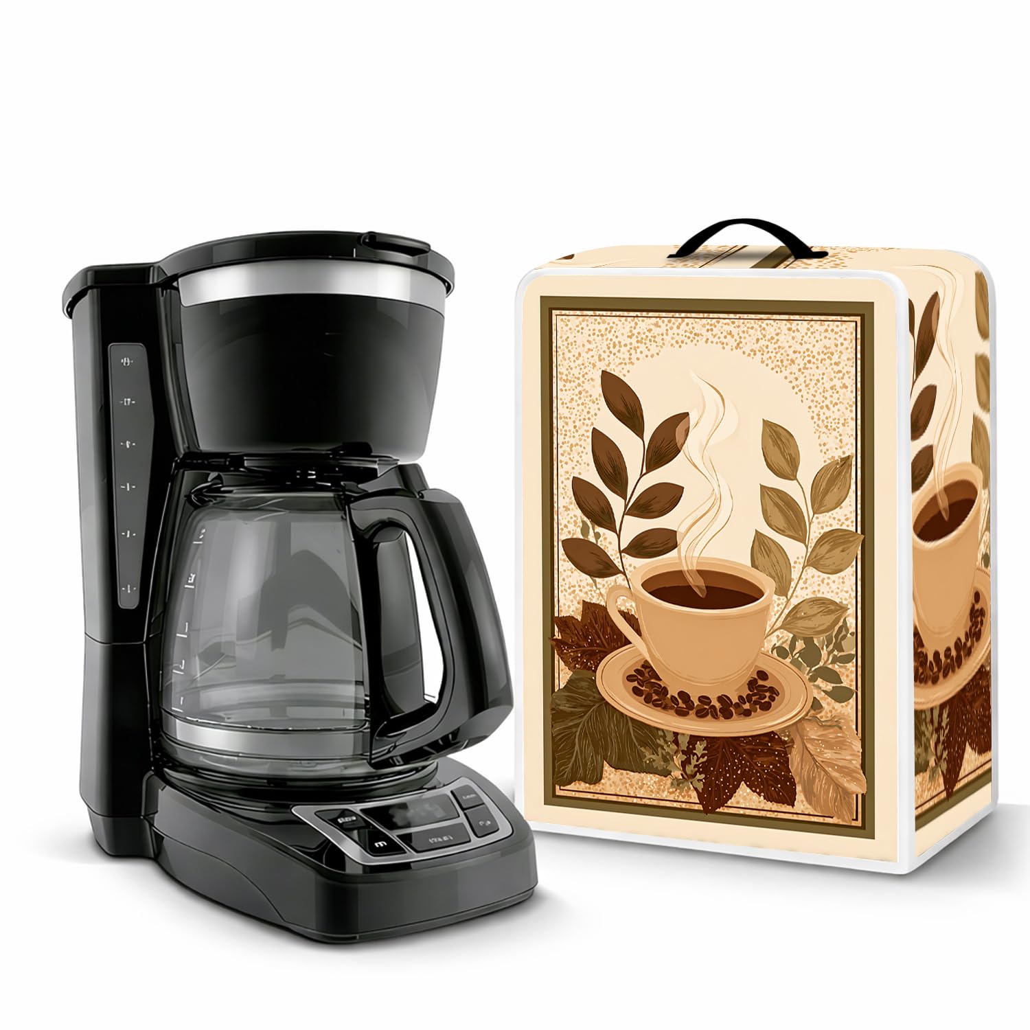 Coffee Maker Cover – Reusable Dustproof Appliance Cover, Suitable for Blender, Juicer and Countertop Kitchen Appliances