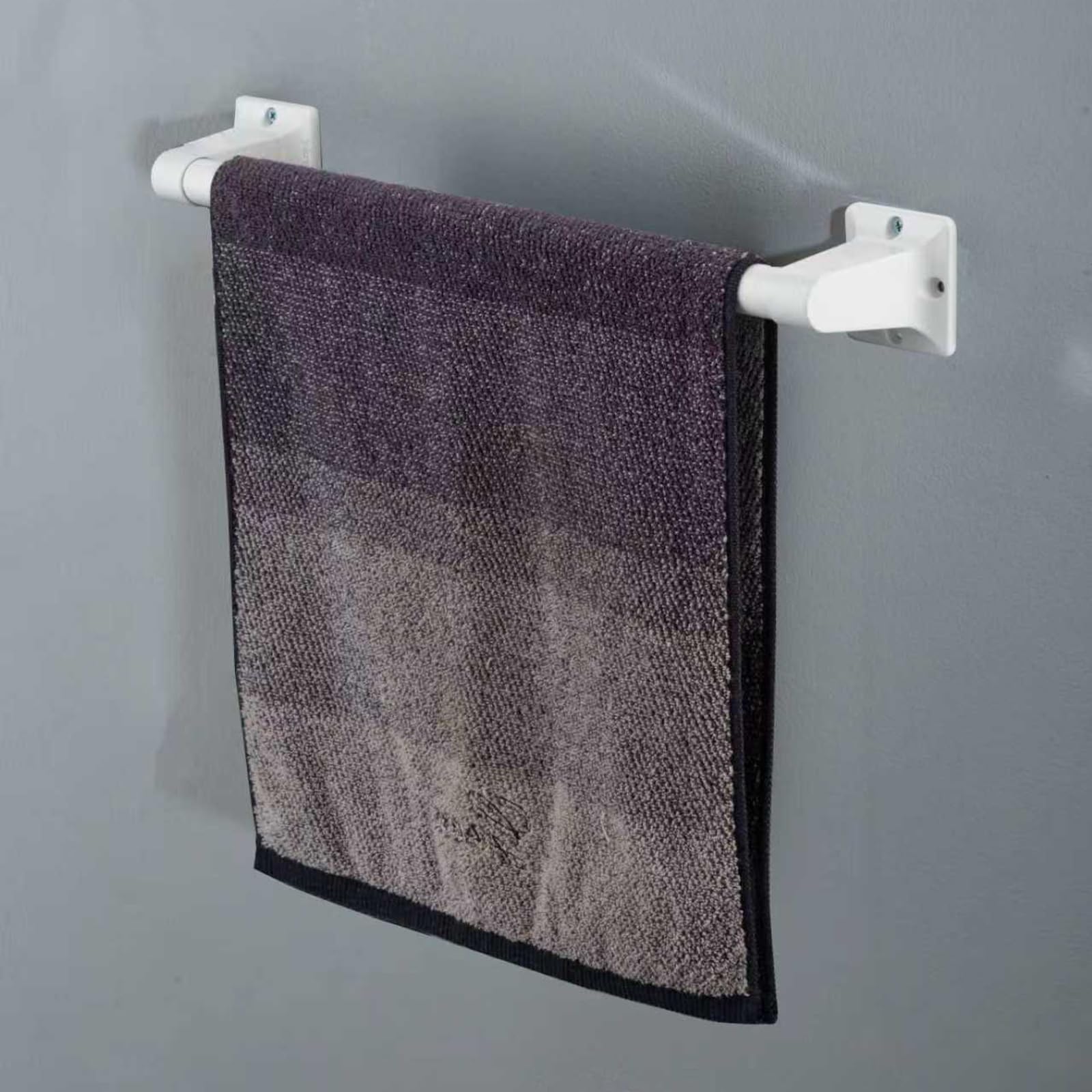 Joyrain Barra de agarre de baño de acero inoxidable para ancianos, barra de seguridad y toallero de doble función, mango antideslizante de 9/16/24 pulgadas para ducha/inodoro/bañera (blanco, 24