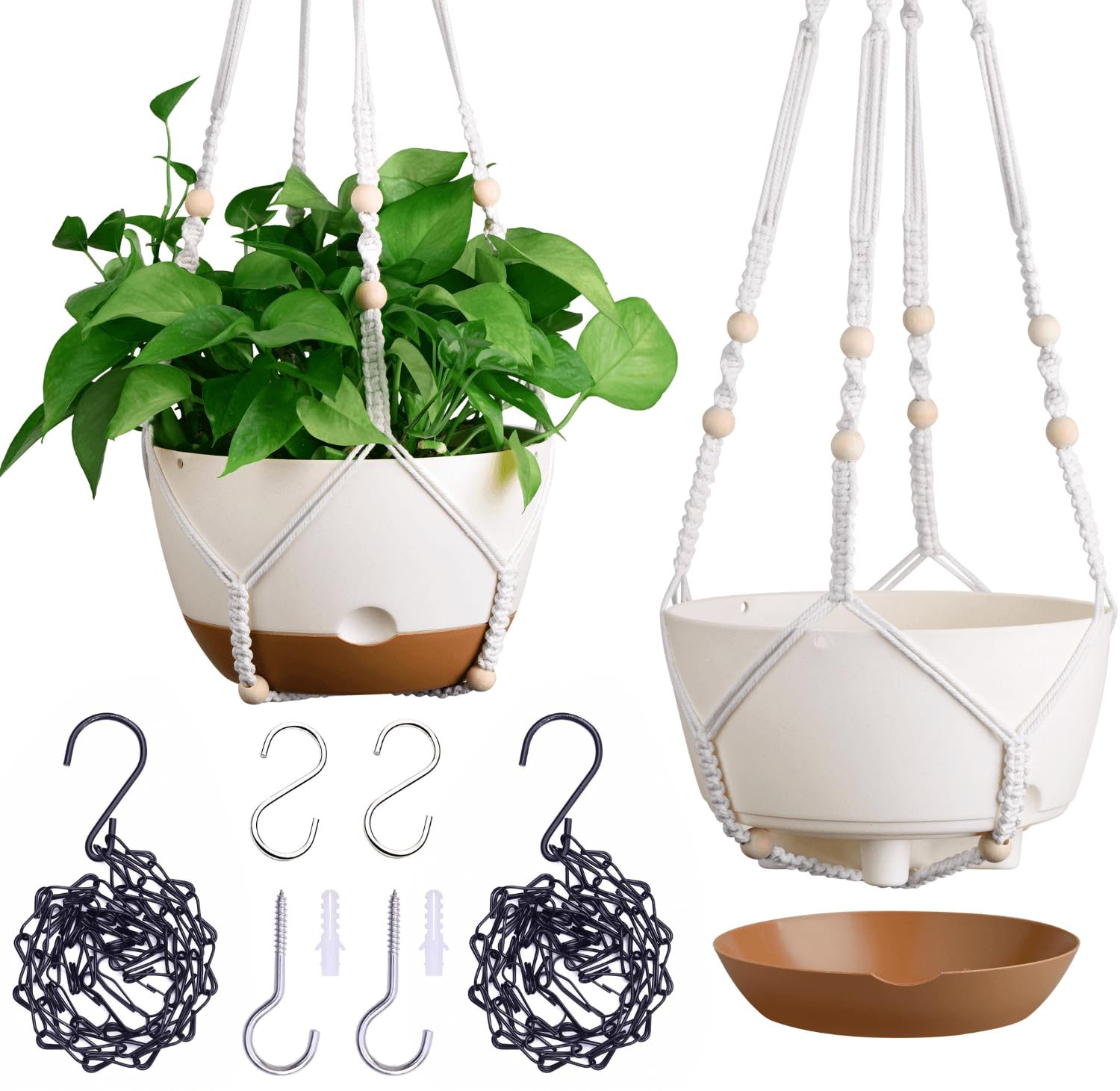 Hanging Planters - Self-Watering & Stylish -13 Hanging Planters - Self-Watering & Stylish -13