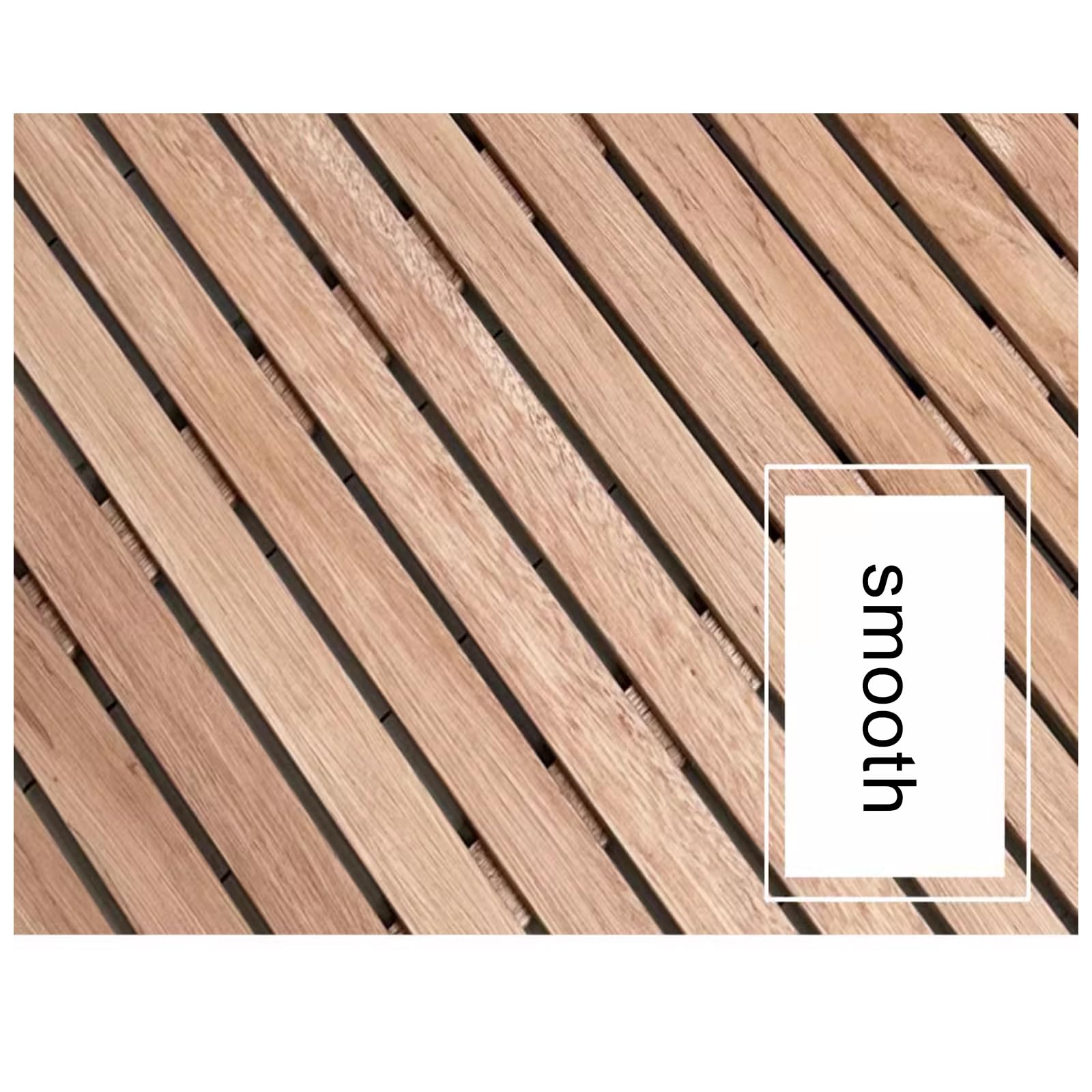 Alfombrilla de baño de madera antideslizante personalizada de bambú, impermeable, para spa, sauna, jacuzzi, piscina, 100 x 45 cm