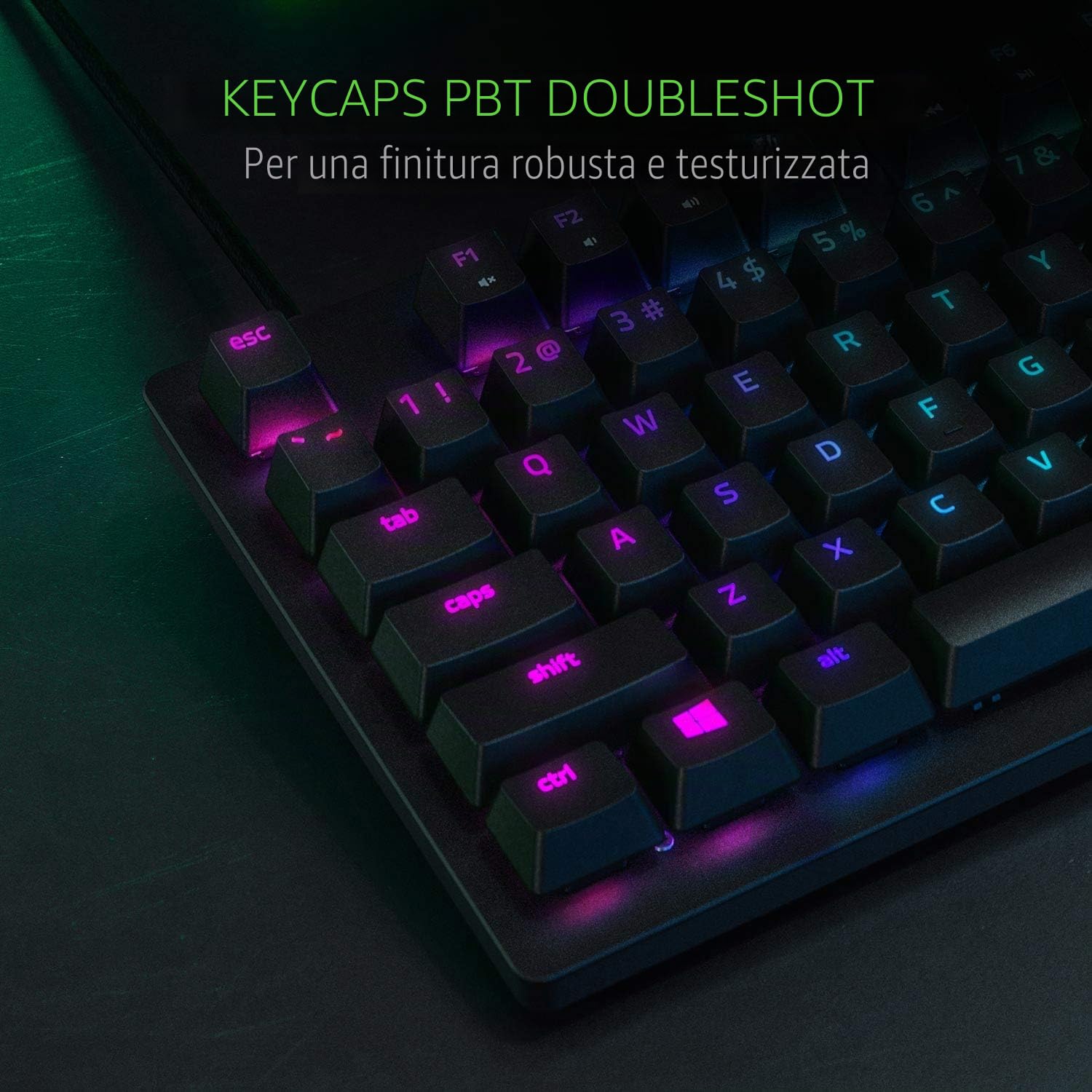 Razer Huntsman Tournament Edition - Tastiera da Gioco Tenkeyless con Interruttori Ottici Lineari Per L'attivazione alla Velocità Della Luce - Layout USA