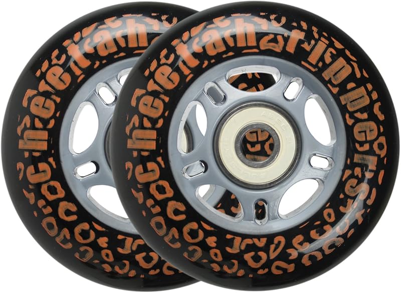 BLACK CHEETAH Wheels for RIPSTICK ripstik wave board ABEC 9 Model: DECK