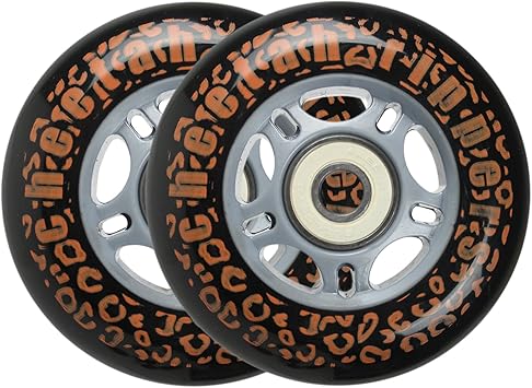 BLACK CHEETAH Wheels for RIPSTICK ripstik wave board ABEC 9 Model DECK