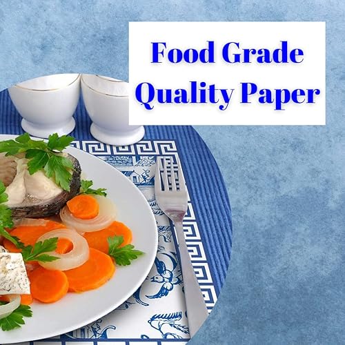 Miniatura 5 de Jolitee Manteles individuales desechables de papel de comedor, paquete de 24  Uso único, mantel individual de bebé para restaurante, tapete de mesa