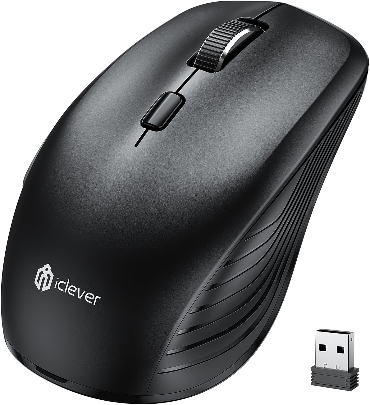 Amazon iClever ワイヤレスマウス 無線マウス Bluetooth Jiggler デュアルモード typeC充電式 戻る