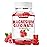 Magnesium Glycinate Gummies 1000mg with Magnesium L - Threonate,Chelated Magnesium Potassium Complex Supplement with VitD, B6, CoQ10, Calcium,Supports for Memory, Calm, Mood - 90 Gummies