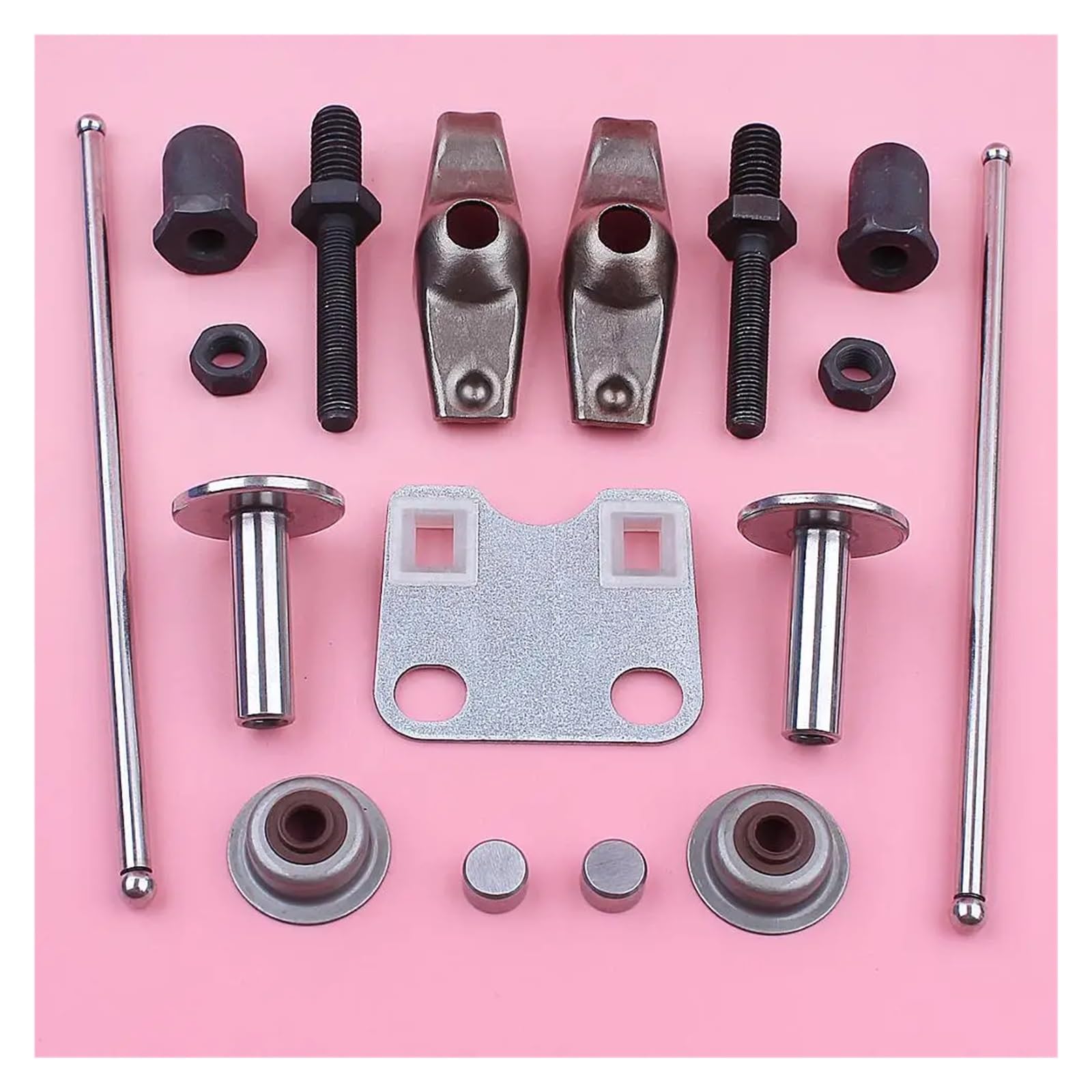 Varilla de Empuje de Placa de Tapa de Sello de Brazo basculante Elevador de válvula for GX160 GX200 5.5HP 6. Pieza de Herramienta de Motor de cortacésped