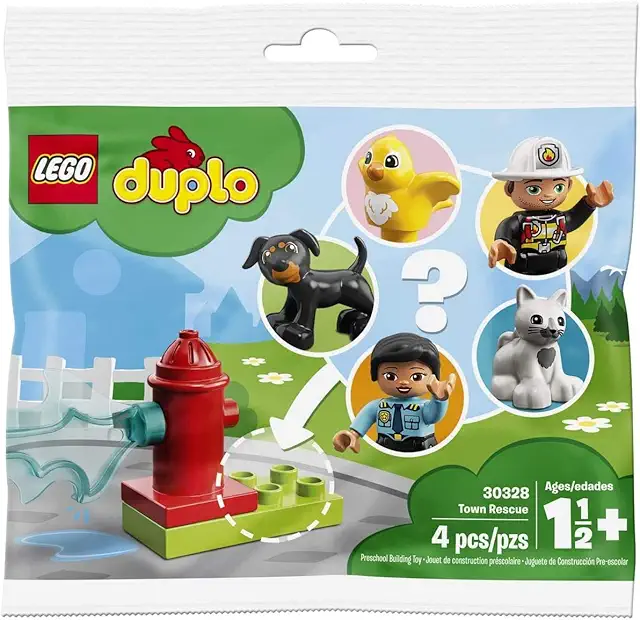 LEGO Duplo Town Rescue Mystery Poly Bag - Duplo Figuren für Kleinkinder