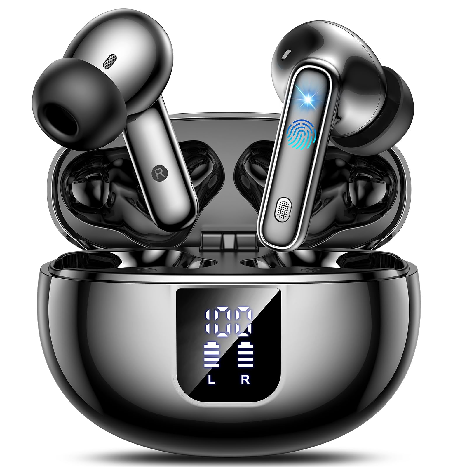 Amazon.co.jp: イヤホンBluetooth ワイヤレスイヤホン AIスマート 2026