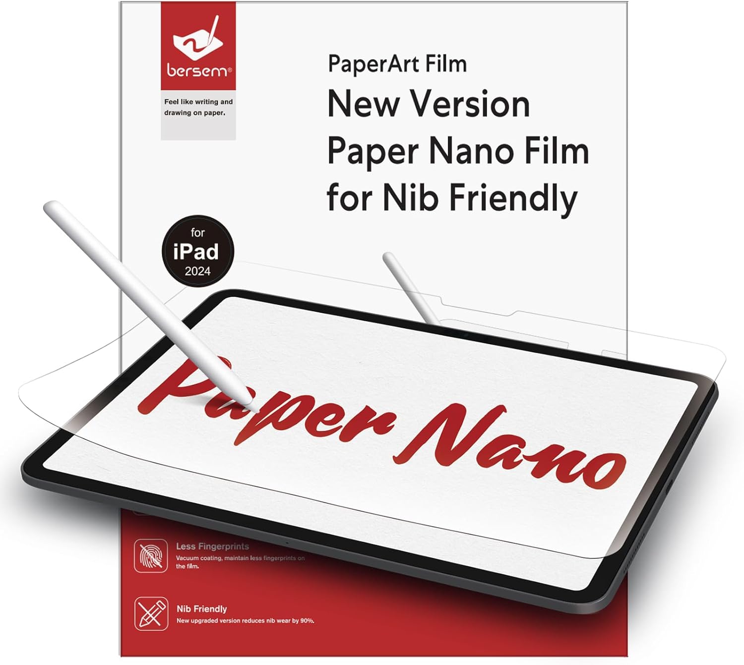 bersem 2Pack New Paperfeel Screen Protector Compatible