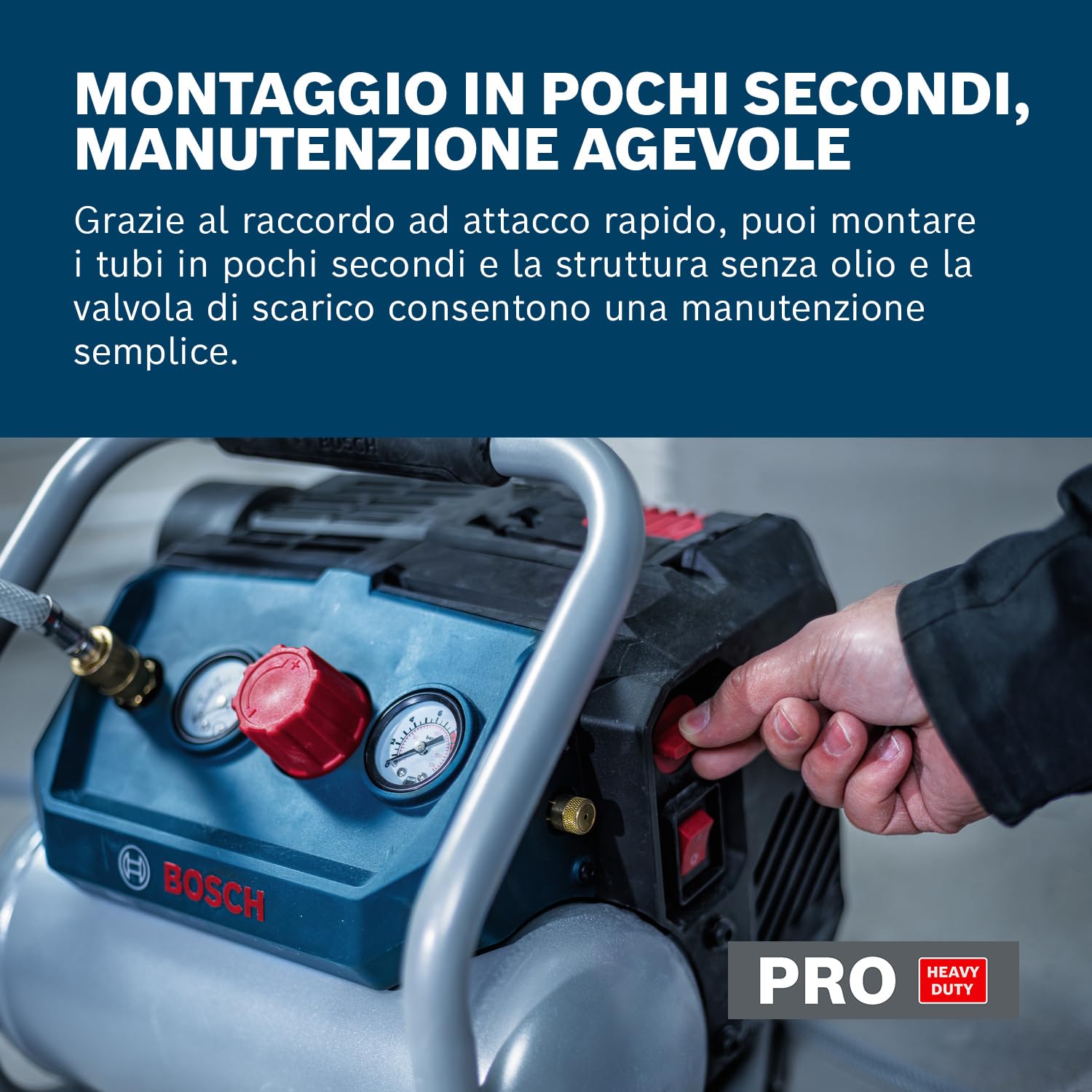 Bosch PRO 18V System Compressore d'aria a batteria GKO18V-51