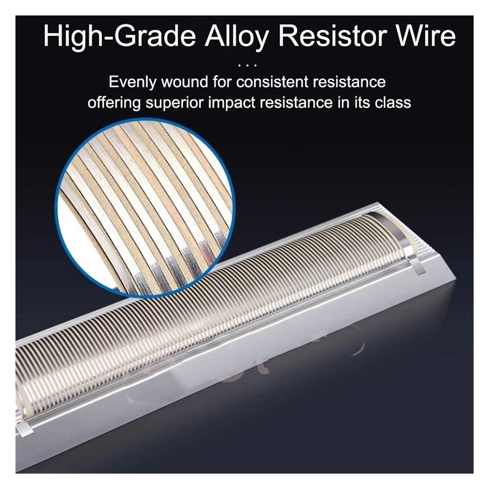 Resistenza di frenatura a guscio in alluminio da 1000 W 1200 W 1500 W | For servoconvertitore di frequenza(1200W 300 Ohm)