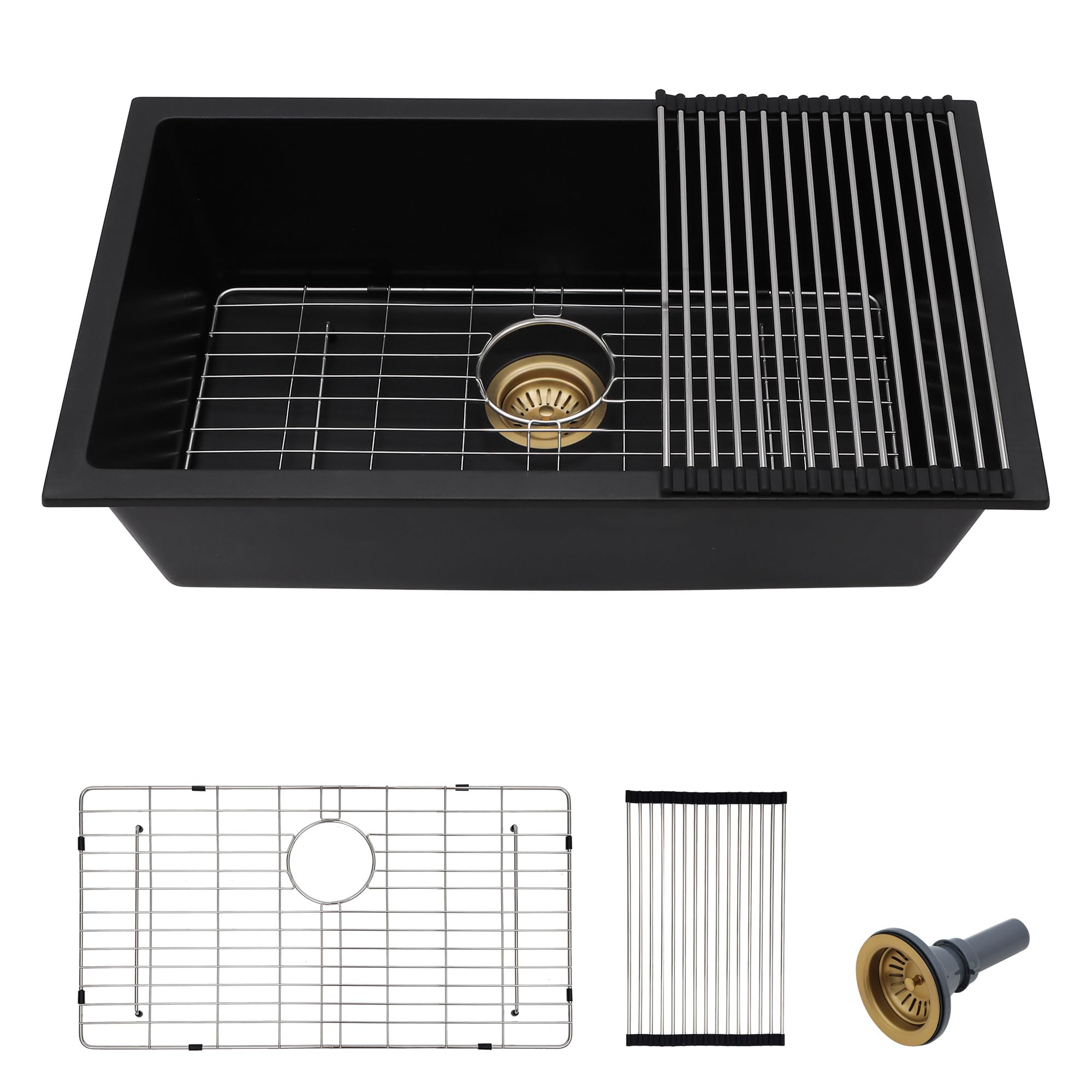 Fulorni Granite Composite Sink FL-GRU33B-1