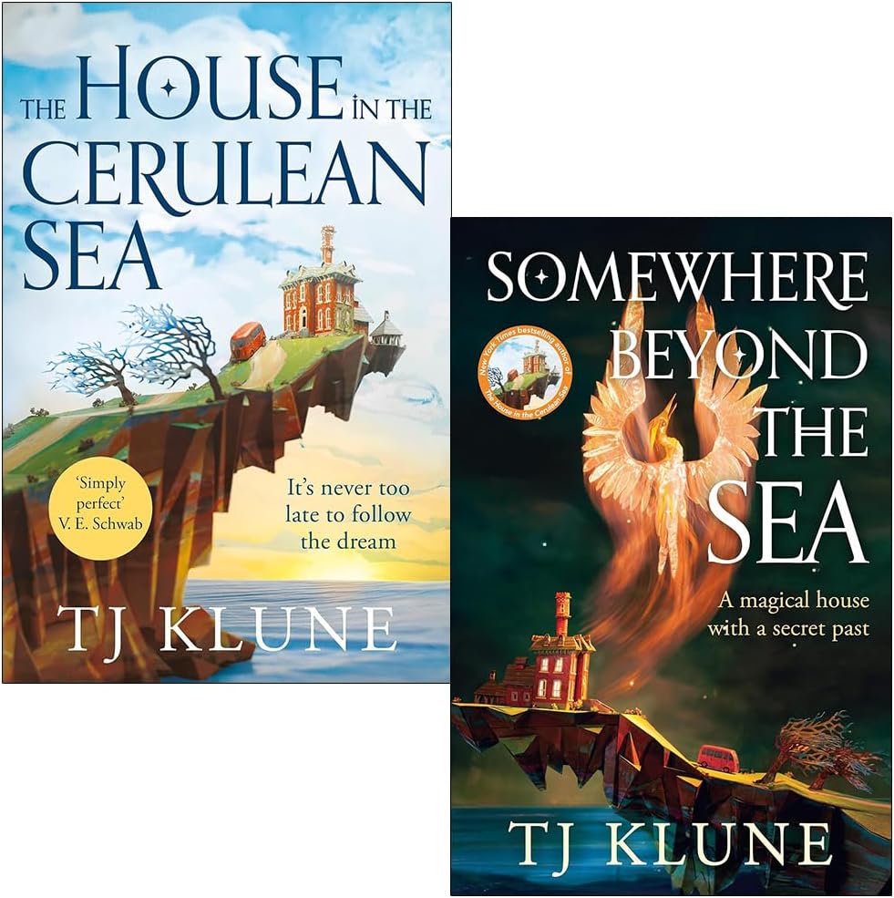 Cerulean Chronicles Series Collection 2 Books Set By TJ Klune (The House in the Cerulean Sea & Somewhere Beyond the Sea)