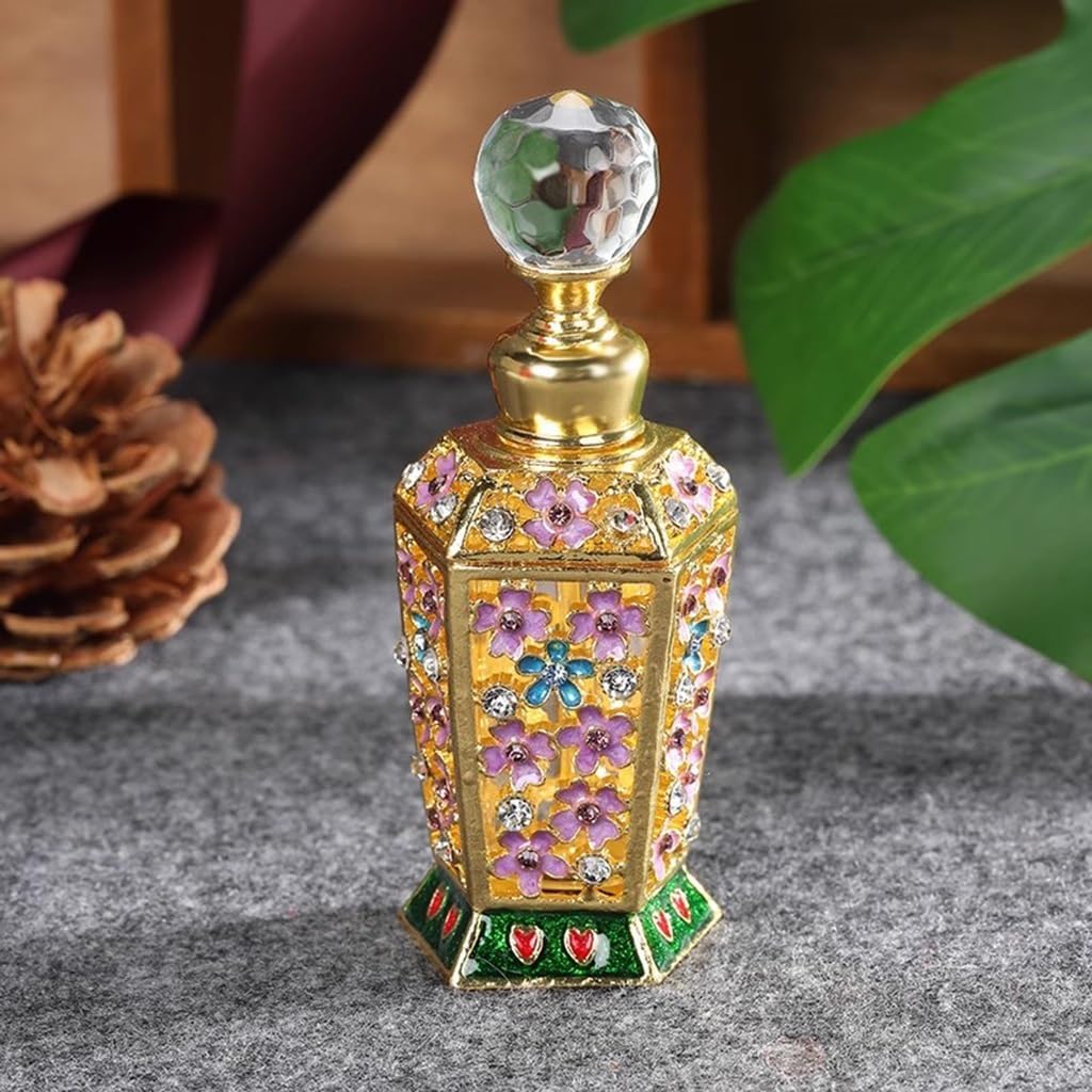 Bottiglia di profumo vintage, bottiglia vuota, decorativa, 10 ml