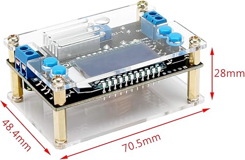 Miniatura 5 de DROK Convertidor Buck 12v a 5v, tablero regulador de voltaje DC 6.5-36V 24v paso abajo a DC 1.2V-32V 12 V V V transformador reductor 4.5A 75W CC CV