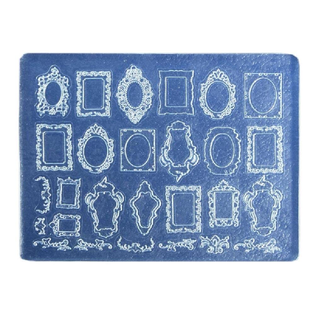PLMN Silicone Nail Art Handicrafts Moulds DIY Nail Tools Accessories Nail Carving Molds Silicone Material for Nail Decoration nail art molds stickers