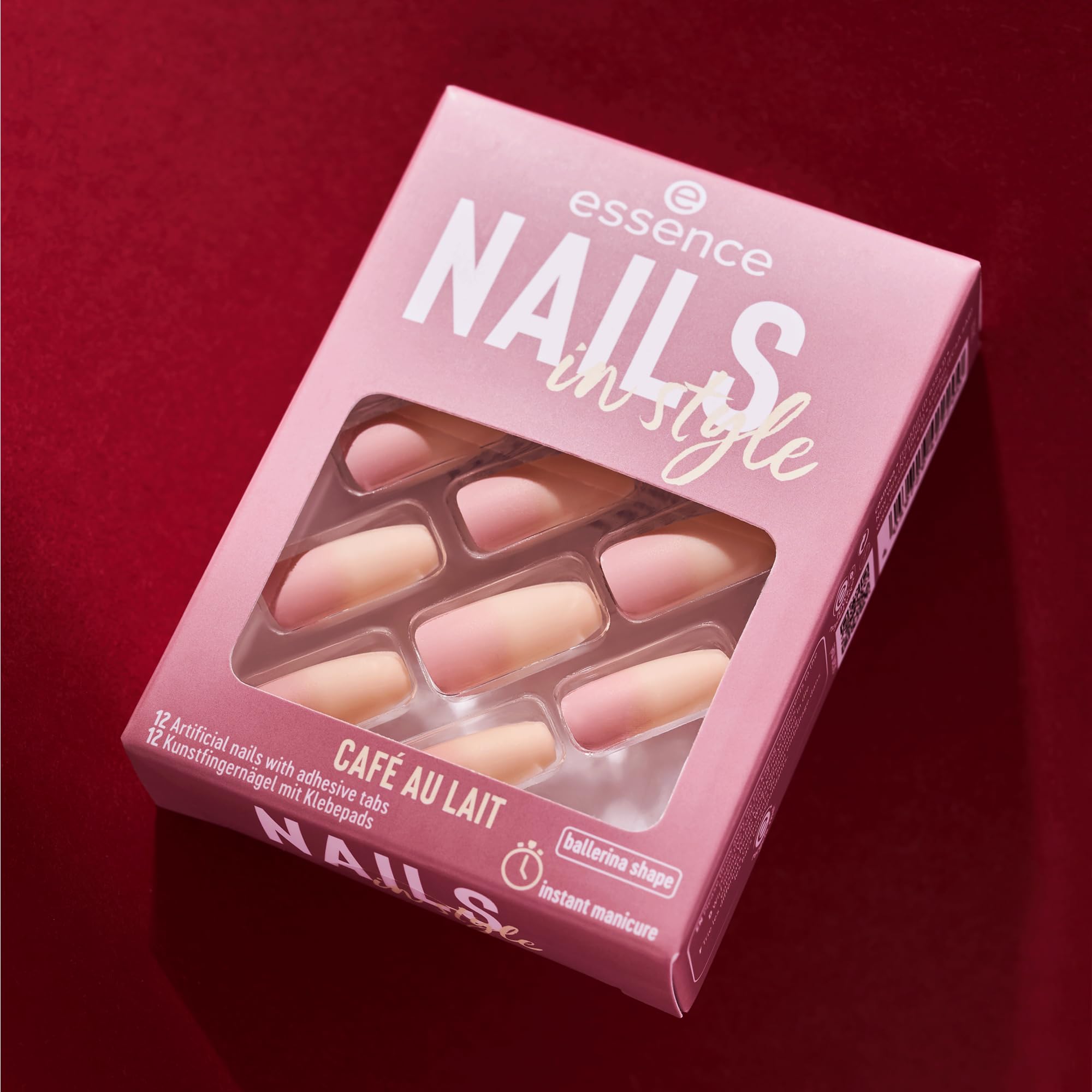 essence nails in style, Knstliche Fingerngel, Nr. 16, Nude,  Expressergebnis, sofortiges Ergebnis, glnzend, farbintensiv, Nanopartikel  frei, 1er Pack (12pcs) : Amazon.de: Kosmetik