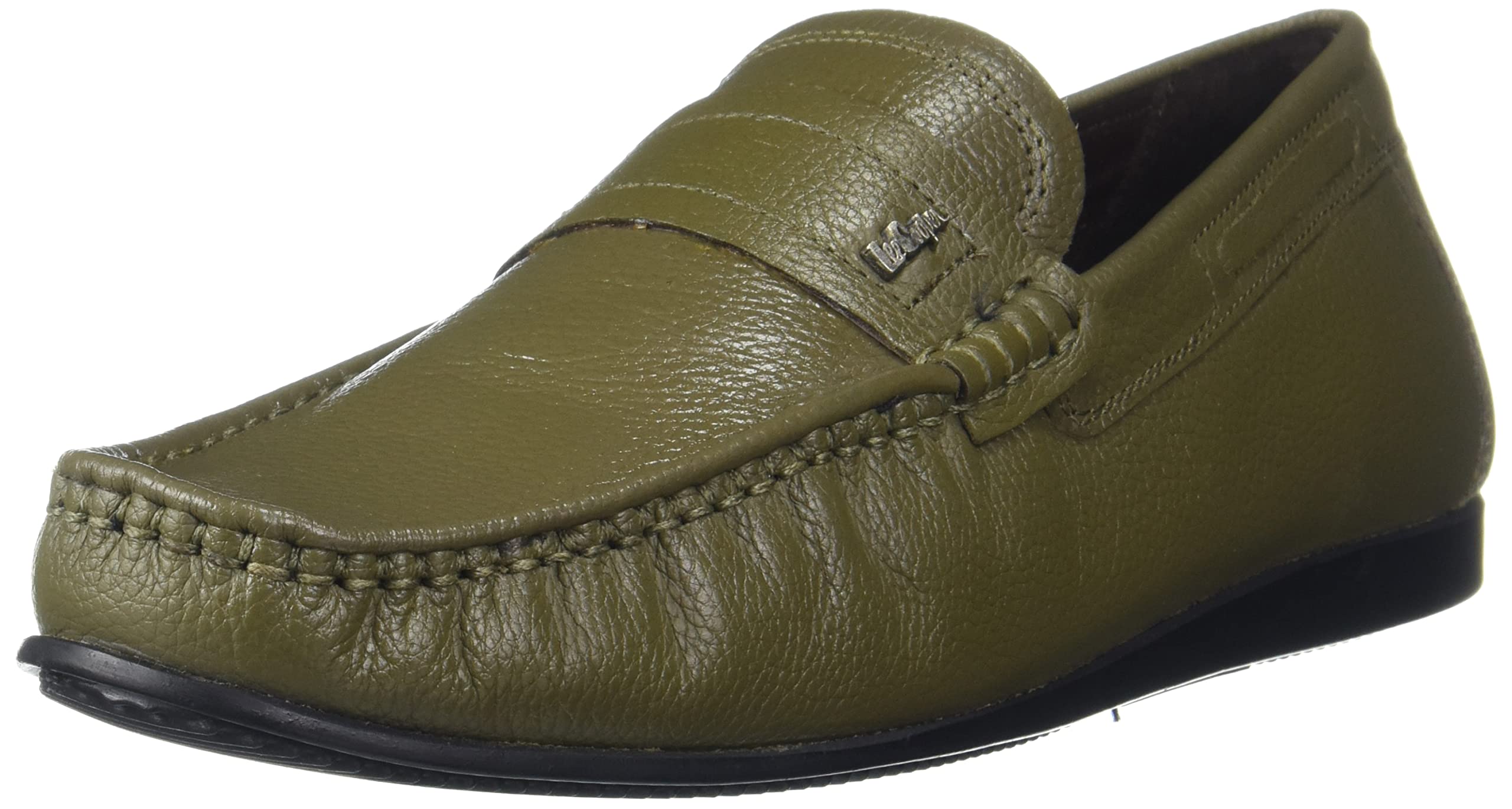Lee Cooper Mens Formal Olive Leather Uniform Dress Shoe (LC3442BIOLIVE) (B082F6QC6J) Amazon Price History, Amazon Price Tracker