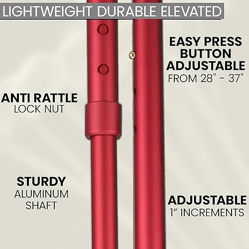 Miniatura 7 de Royal RC Canes Bastones elegantes para caminar, diseño de collar de diamantes de imitación, bastones ajustables coloridos, el mejor regalo para