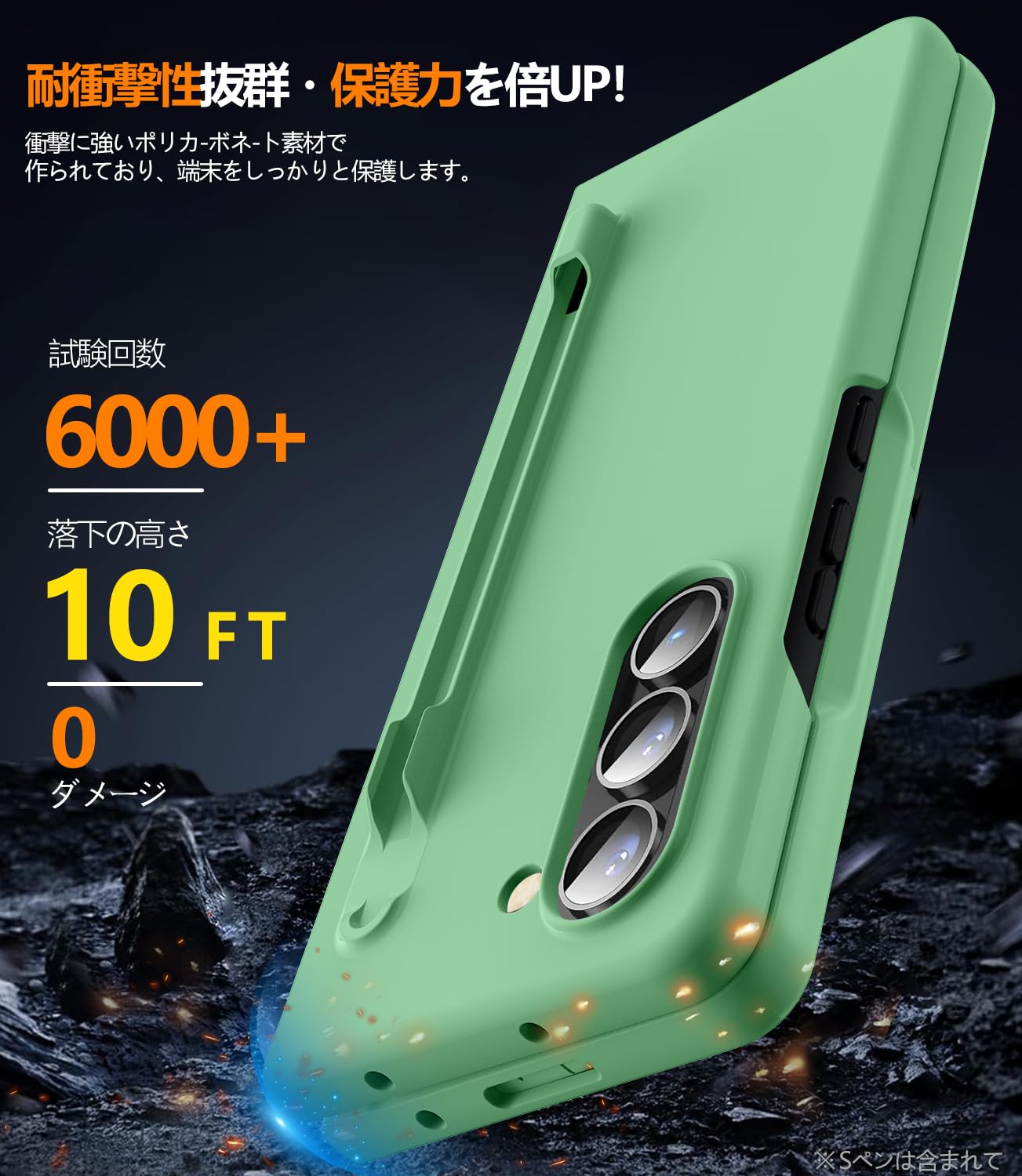 Amazon.co.jp: Galaxy Z Fold5 用 Sペン収納 ケース 純正 SC-55D/SCG22