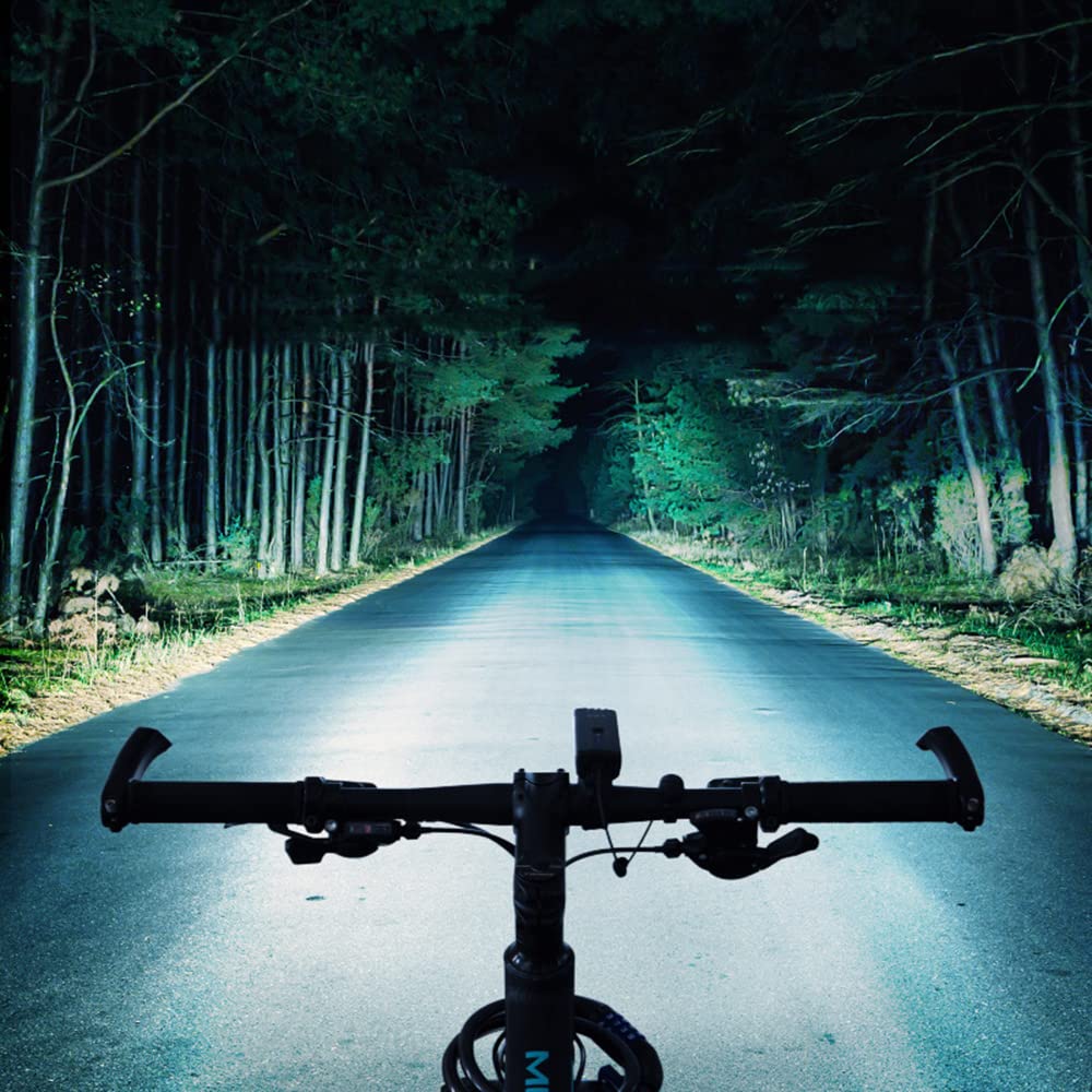 Fari USB Luci per Biciclette Ciclismo Mountain Bike Fari 5200 Ma LED Torcia Elettrica