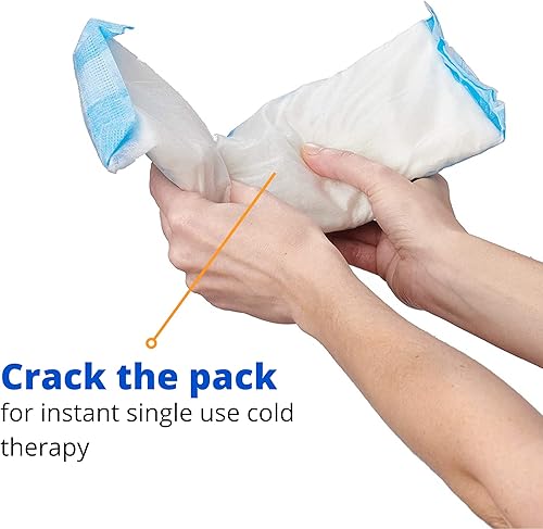 Miniatura 5 de Medline - Paquete de 24 paquetes de frío perineales con tira adhesiva, 4.7 x 14.2in (paquete de 24), postparto, ideal para madres nuevas