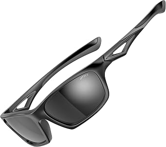 ATTCL Unbreakable Polarized Kids Sunglasses TR90 Wrap Around UV Protection Lightweight Sports Shades for Boys Girls Age 4-12