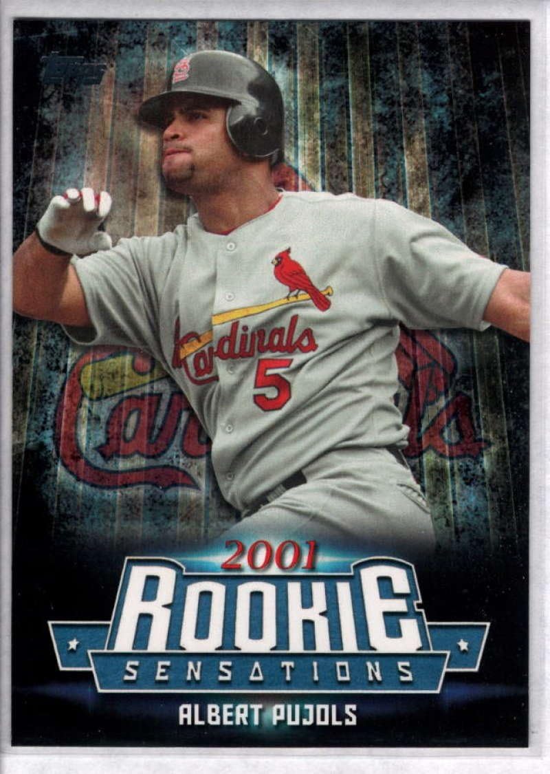 2015 Topps Update Rookie Sensations #RS-21 Albert Pujols Cardinals Baseball Card NM-MT