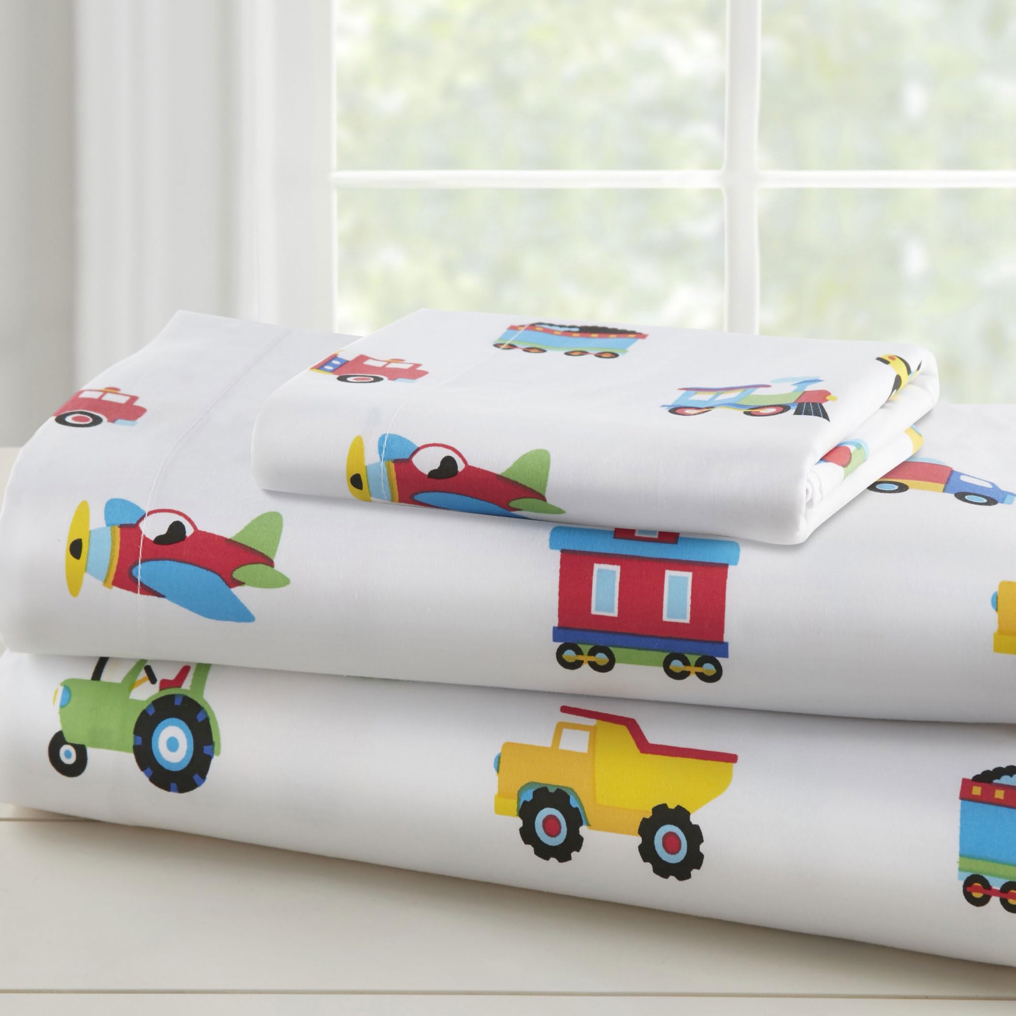 Parure de lit microfibre enfant Wildkin dinosaure drap et taie