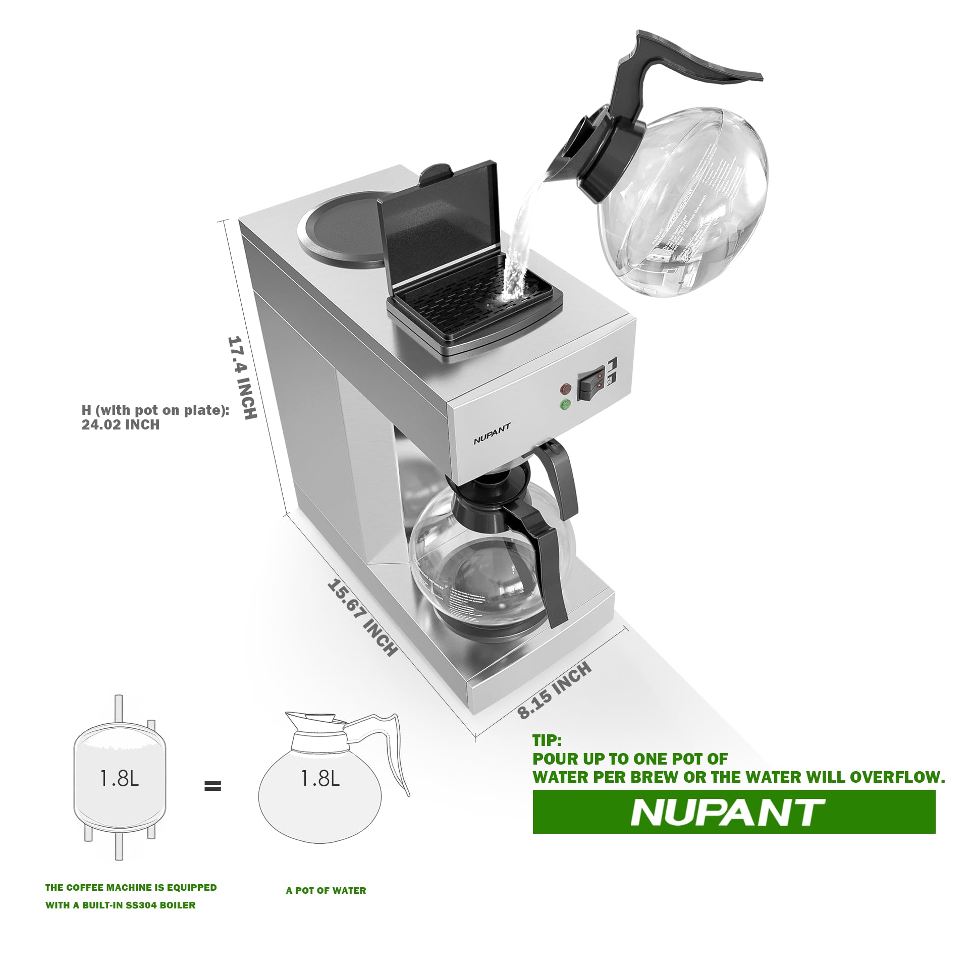 Ninja Luxe Café Premier 3-in-1 Espresso Machine, Drip Coffee, & Cold Brew | Built-in Grinder, Hands-Free Milk Frother, and Assisted Tamper for Cappuccinos & Lattes, Stainless Steel, ES601 product image 22