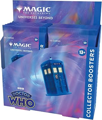 Magic The Gathering â€“ Doctor Who Collector Booster Box (12 Packs)
