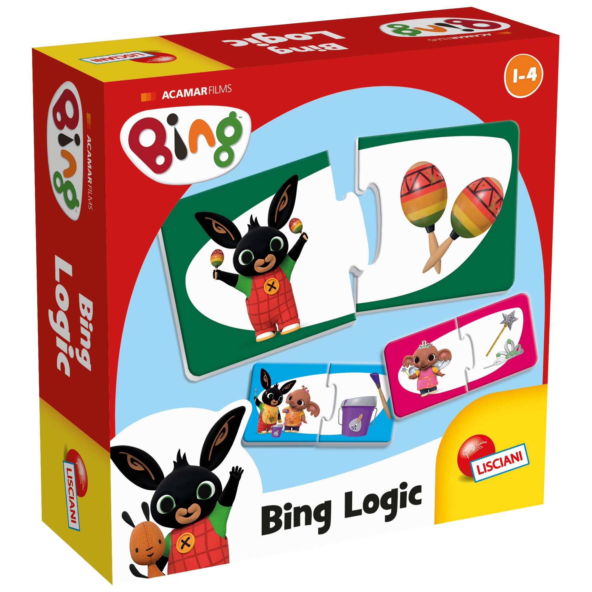 Liscianigiochi Games Games, Bing Logic, Color, 95223