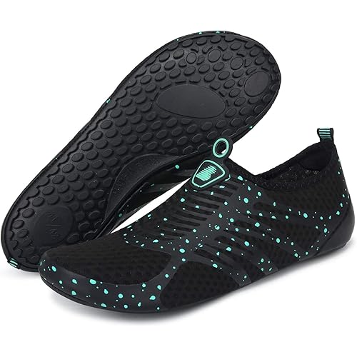 BARERUN Barefoot Quick-Dry Water Sports Shoes Aqua Socks for Swim Beach Pool Surf Yoga for Women Men
