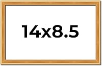 Vista 268 de Poster Palooza Portarretratos de madera maciza de 11 x 15 pulgadas, ancho de moldeo de 0.75 pulgadas, incluye plexiglás acrílico UV, respaldo