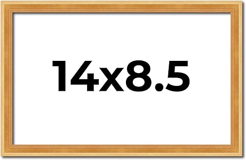 Miniatura 268 de Poster Palooza Portarretratos de madera maciza de 11 x 15 pulgadas, ancho de moldeo de 0.75 pulgadas, incluye plexiglás acrílico UV, respaldo