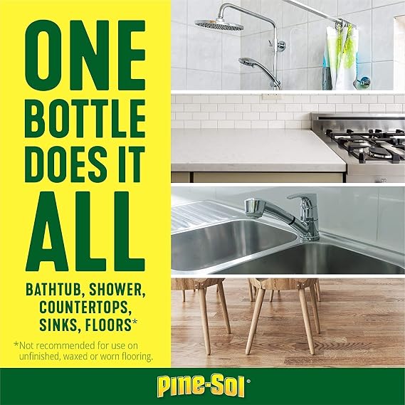Pine-Sol 40125 Liquid Cleaner, 40 fl oz Bottle