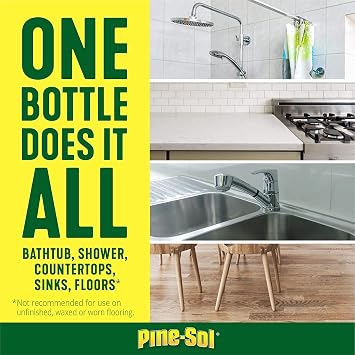 Pine-Sol 40125 Liquid Cleaner, 40 fl oz Bottle
