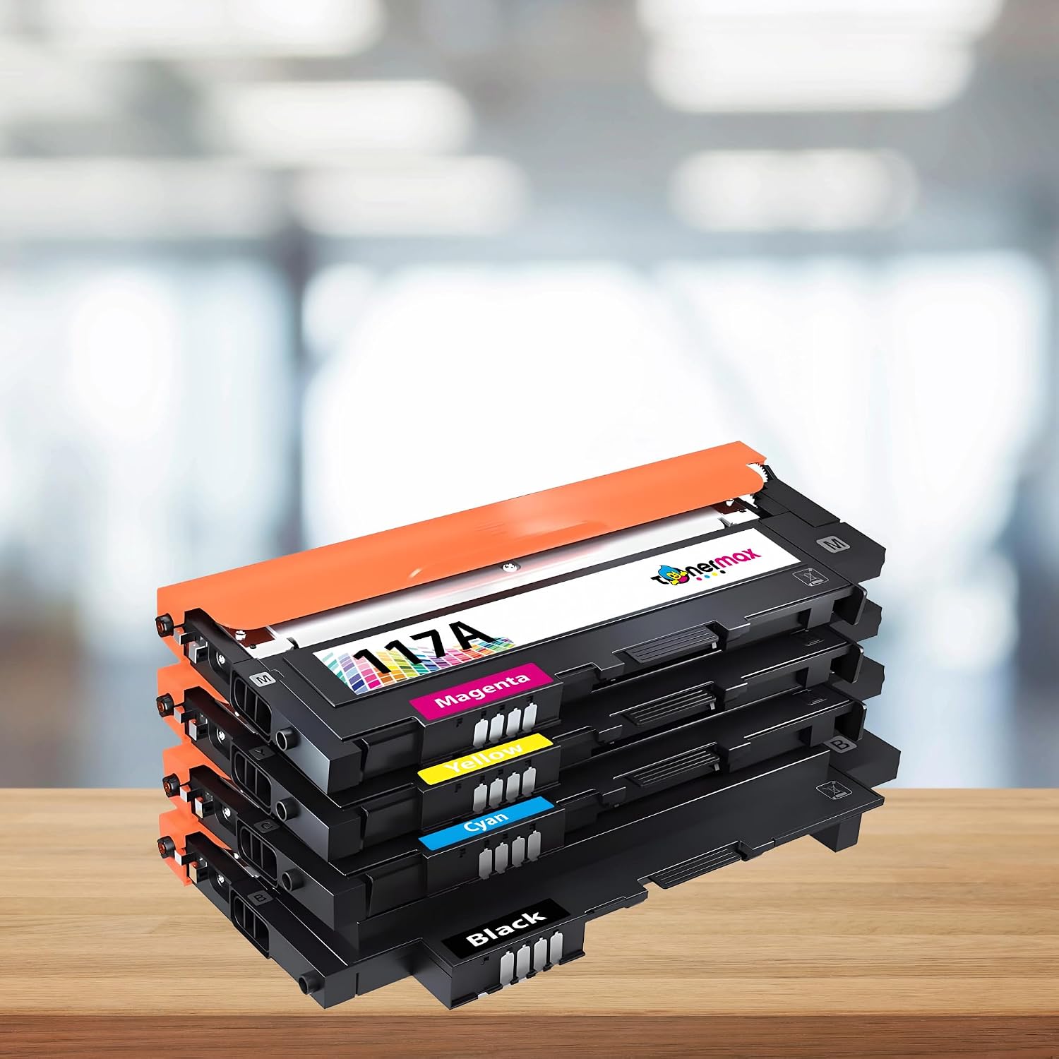 Hp Uyumlu Tonermax Color Laser MFP 178nw Muadil Toner Seti ( Siyah - Mavi - Sarı - Kırmızı )