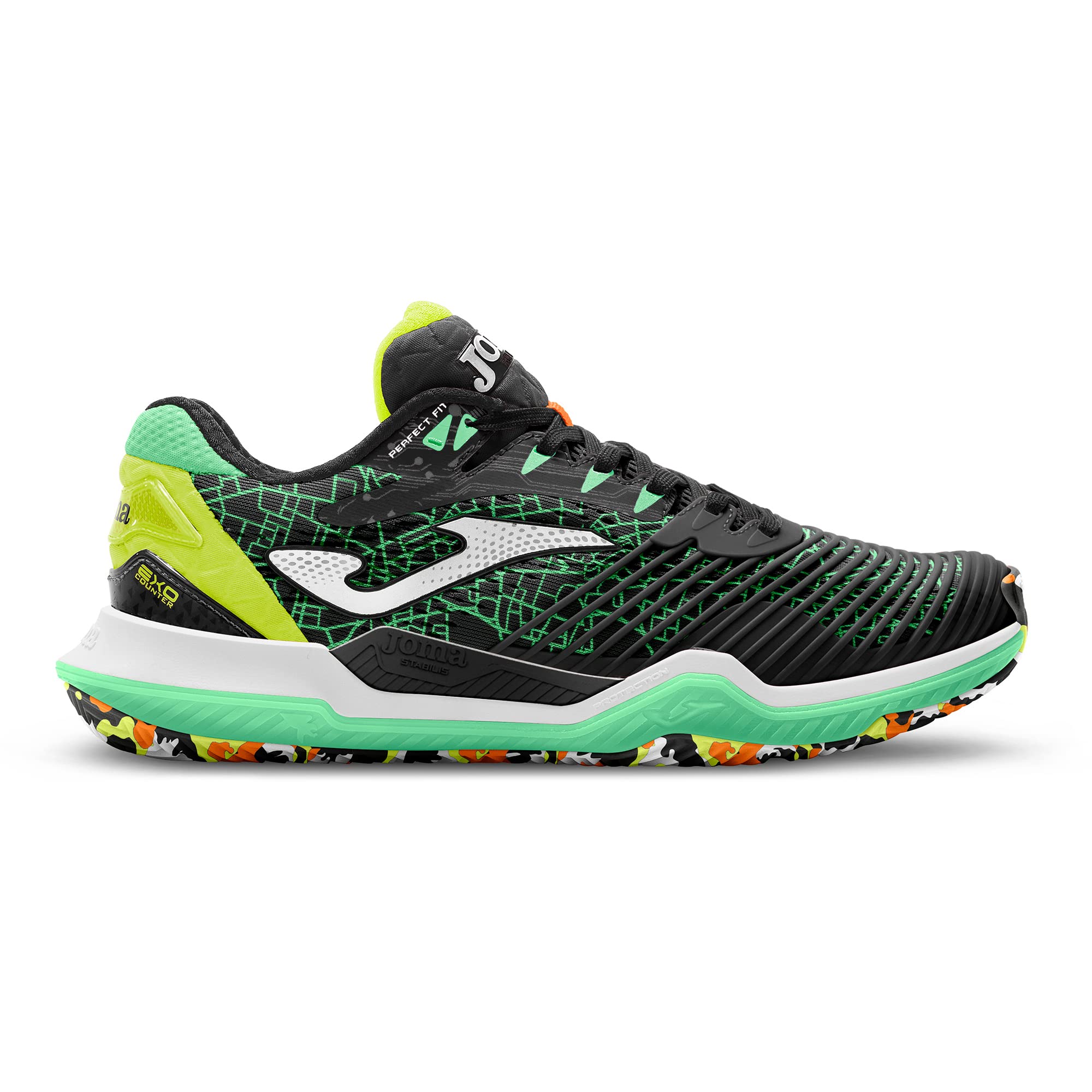 Joma T.Point Men 2201 Negro Verde MX