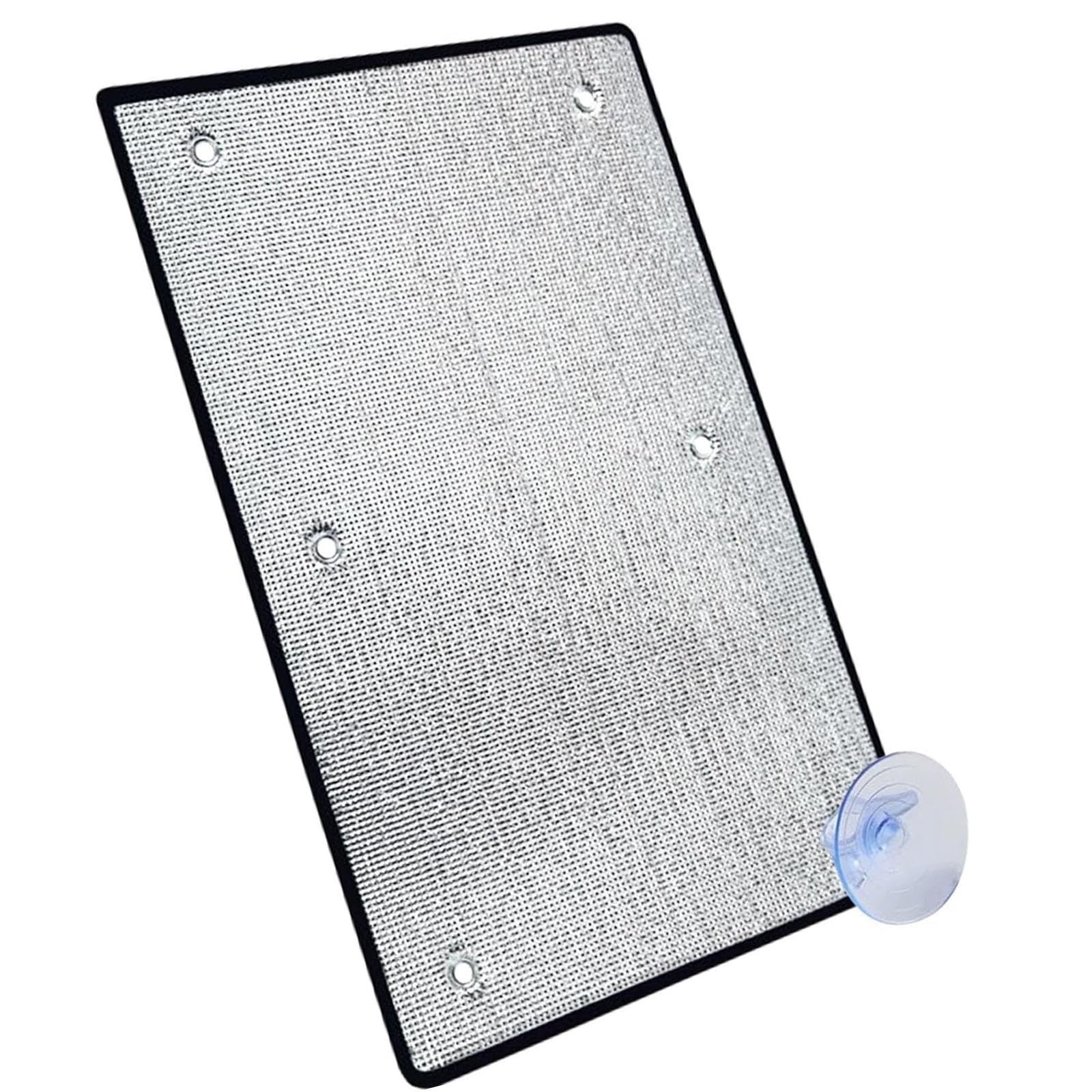 Thermal Insulation Reflective Window Films Aluminium Foil Sun Blocking Blackout Sun Protection Privacy Glass Film With Suction Cups Easy To Install(110x150 cm)