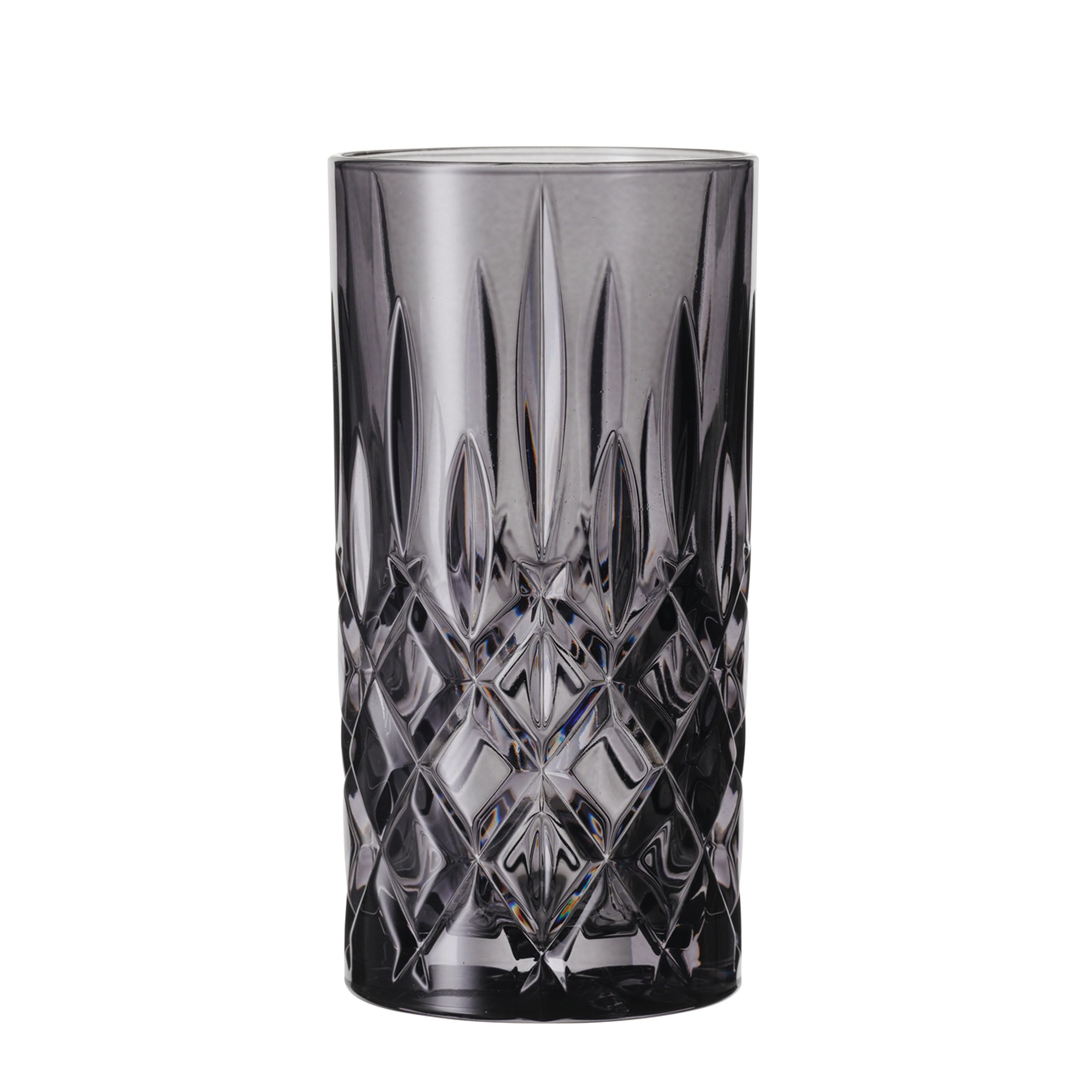 Spiegelau & Nachtmann, Noblesse 105443 Set of 2 Cocktail Glasses Crystal Glass 395 ml Smoke
