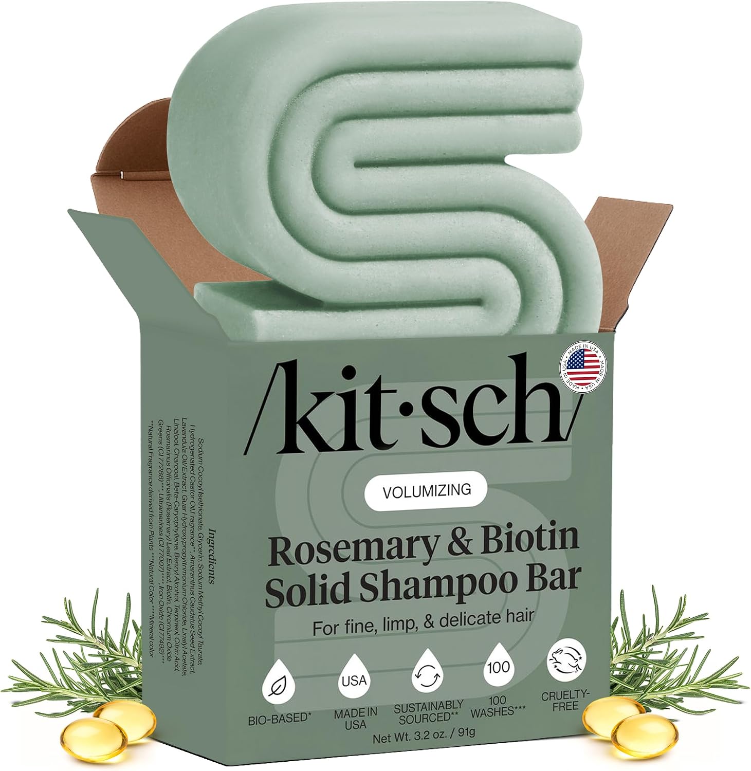Kitsch Rosemary & Biotin...