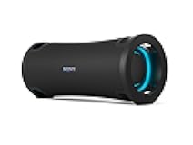 ULT Field 7 Wireless Bluetooth Party Speaker, IP67 Waterproof, Powerful Bass, 30h Battery, Karaoke, Comfortable Handle, and Colorful Lights (SRSULT70), Black