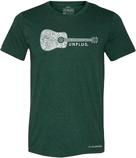 Guitar Unplug Premium Triblend T-Shirt Men and Womens Quality Men’s Unisex Shirts